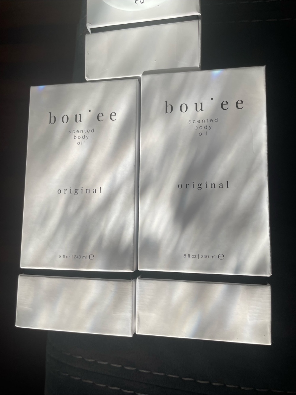 Boujee Original Scented Body Oil - White
